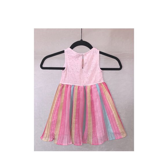DRESS, 3T, RARE EDITIONS, rainbow - Picture 2 of 6